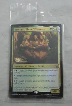 Trostani, Three Whispers Prerelease Foil Card Rare Magic The Gathering (MKM) - Image 1