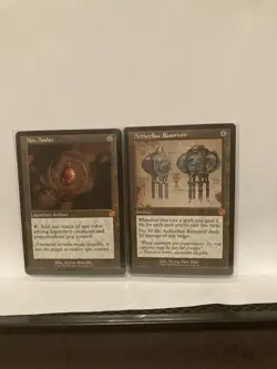 Mox Amber & Aetherflux Reservoir Brothers' War: Retro Frame Artifacts Non Foil - Image 1
