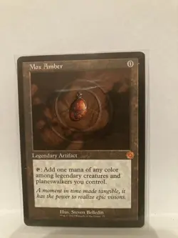 Mox Amber & Aetherflux Reservoir Brothers' War: Retro Frame Artifacts Non Foil - Image 2