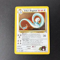 Pokemon Card Gym Heroes Set Holo Erika’s Dragonair 4/132 WOTC - Image 1