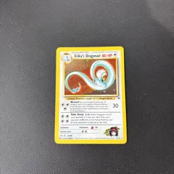 Pokemon Card Gym Heroes Set Holo Erika’s Dragonair 4/132 WOTC - Image 2