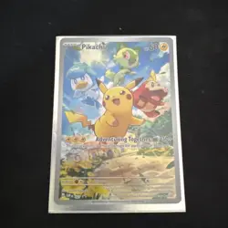 Pokemon Pikachu Adventuring Together Full Art Holo SVP Black Star Promos SVP 027 - Image 1