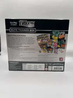 Pokemon TCG Sword & Shield Evolving Skies SwSh07 ETB Elite Trainer Box Sealed - Image 2