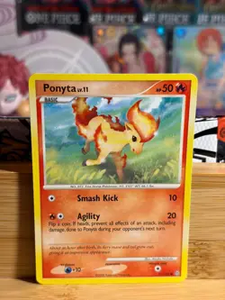 PONYTA 71/100 Stormfront Common Pokemon TCG Lightly Played - Image 1