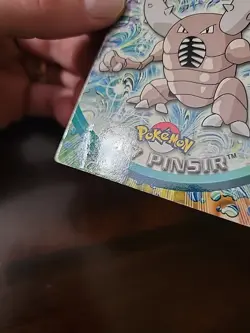 DMG! Pinsir #127 - Pokemon Topps Series 3 - Blue Logo - TV Animation Edition - Image 3