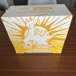 Pokemon TCG Brilliant Stars Pokemon Center Elite Trainer Box Sealed - Image 1