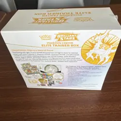 Pokemon TCG Brilliant Stars Pokemon Center Elite Trainer Box Sealed - Image 3