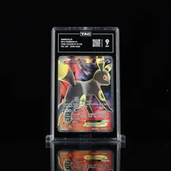 TAG 9 MINT 2016 Umbreon EX (Full Art) 119/124 XY Pokemon PSA Fates Collide MINT - Image 1