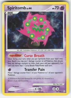 Spiritomb 16/146 Holo Rare Legends Awakened Pokemon Holo LP - Image 1
