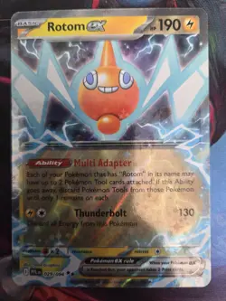 ROTOM EX 029/094 ME02 PHANTASMAL FLAMES DOUBLE RARE POKEMON TCG - Image 1