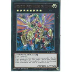 Hieratic Sky Dragon Overlord of Heliopolis Yu-Gi-Oh! GFTP-EN004 1st Ultra Rare - Image 1