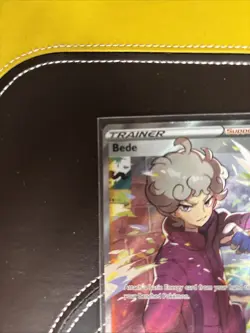 Bede 199/202 Full Art Trainer Sword & Shield Ultra Rare Pokemon Card Near Mint 1 - Image 2