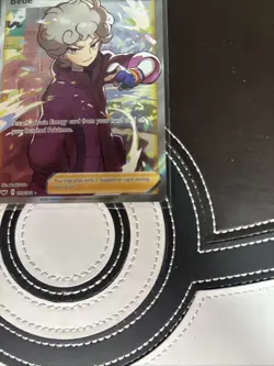 Bede 199/202 Full Art Trainer Sword & Shield Ultra Rare Pokemon Card Near Mint 1 - Image 4