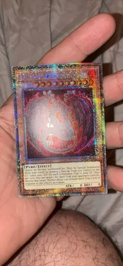 Konami Uria, Lord of Searing Flames 1st Edition Holo Effect Card - Image 2