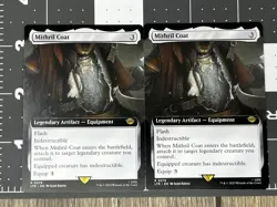 2x Mithril Coat Extended Art Universes Beyond the Lord of the Rings 2 Cards Pair - Image 1