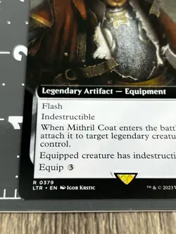 2x Mithril Coat Extended Art Universes Beyond the Lord of the Rings 2 Cards Pair - Image 3