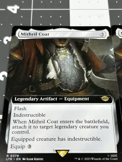 2x Mithril Coat Extended Art Universes Beyond the Lord of the Rings 2 Cards Pair - Image 4