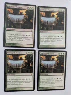 4 Privileged Position Ravnica MTG NM Free shipping with tracking - Image 1