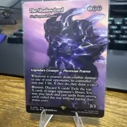 The Shadow Lord Gix Yawgmoth Praetor Showcase Regular MtG Through the Ages - Image 1