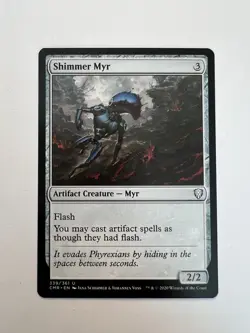 Shimmer Myr - MTG Commander Legends - NM - Image 1
