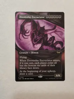 Doomsday Excruciator - Borderless - Duskmourn - Near Mint - MTG - Image 1