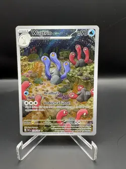 Wugtrio NM IR Paldean Fates 224/091 Pokemon TCG Holo - Image 1