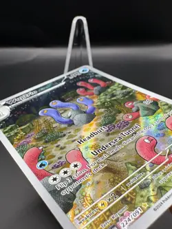 Wugtrio NM IR Paldean Fates 224/091 Pokemon TCG Holo - Image 3