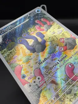 Wugtrio NM IR Paldean Fates 224/091 Pokemon TCG Holo - Image 4