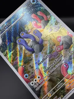 Wugtrio NM IR Paldean Fates 224/091 Pokemon TCG Holo - Image 5