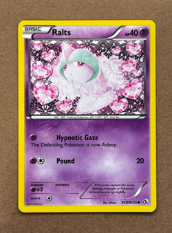 POKEMON BW LEGENDARY TREASURES RADIANT COLLECTION RALTS RC8 KIRLIA RC9 CARD LOT - Image 2