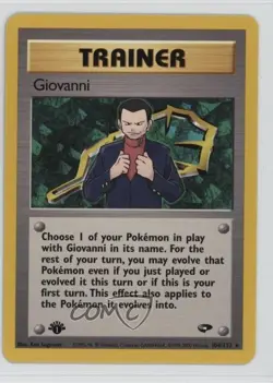 Giovanni 1st Ed. Pokemon Gym Challenge #104 2000 - Image 1