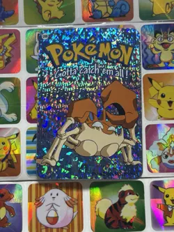 Pokemon 151 Vintage Pocket Monsters Vending HOLO Prism Sticker 2000 Nintendo - Image 3
