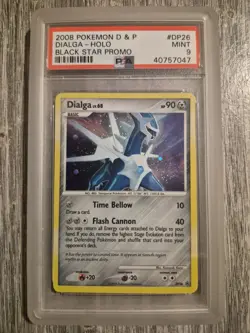 Pokemon Dialga Holo Black Star Promo DP26 PSA 9 Diamond & Pearl 2008 - Image 1