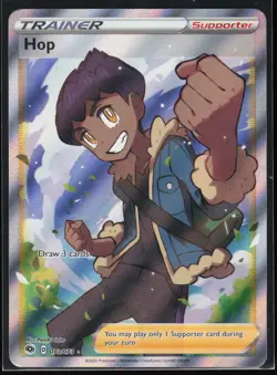 Hop (Full Art) 73/73 Ultra Rare Champion's Path Pokemon TCG NM - Image 1
