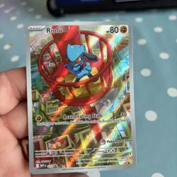 Riolu MEP 010 Promo - Mega Evolution - Pokemon Center Stamped - Image 1