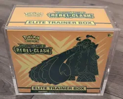 Pokemon Sword And Shield: Rebel Clash ETB Elite Trainer Box, Factory Sealed! - Image 1