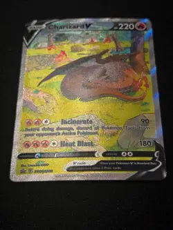 Pokemon TCG: NM Sword & Shield Promo Charizard V SWSH260 - Image 2