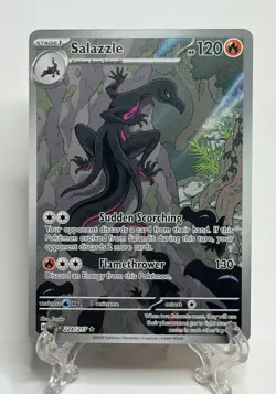 2026 Pokemon TCG Salazzle 224/217 Ascended Heroes Holo Illustration Rare Card NM - Image 1