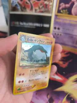 Pokemon Karte Card Dark Donphan Neo Destiny 2000 Holo Wotc japanese Exc - Image 5