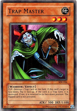 Trap Master SDK-044 Yu-Gi-Oh! Card Heavy Play Unlimited - Image 1