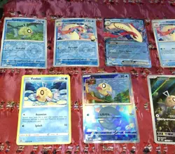 Feebas & Milotic Pokemon TCG Mixed 9 Card Lot AR Full Art Foil Holo +++ - Image 4