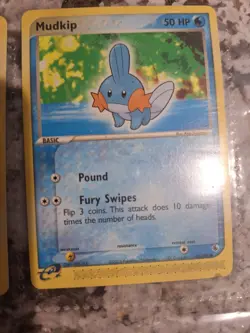 Mudkip 60/109 – EX Ruby & Sapphire (2003) – Pokemon Card – Common – NM - Image 1