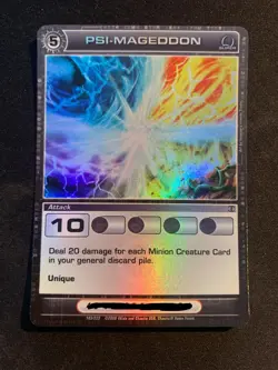 Psi-Mageddon - Super Rare - Chaotic Card - Beyond the Doors - Image 1