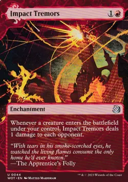 Impact Tremors - U - Wilds of Eldraine: Enchanting Tales - 44 - NM - Image 1