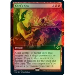 Foil Chef's Kiss (extended Art) X4 M/NM Magic MTG Modern Horizons 2 - Image 1