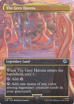 The Grey Havens (Borderless) Lord of the Rings: Tales of Middle-Earth Regular - Image 1