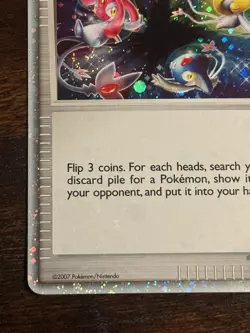 Pokemon Time-Space Distortion Trainer Holo Mysterious Treasures 124/123 SWIRL - Image 5