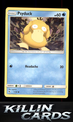 Psyduck 11/68 Pokemon Common Hidden Fates Card NM - Image 1