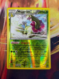 Meganium 3/122 NM Reverse Holo Rare BREAKpoint 2016 Pokemon TCG - Image 1