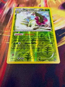 Meganium 3/122 NM Reverse Holo Rare BREAKpoint 2016 Pokemon TCG - Image 2